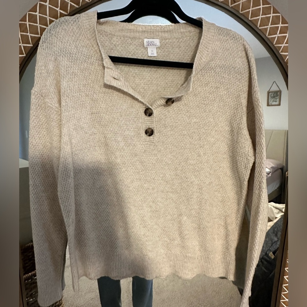 Cream Sweater